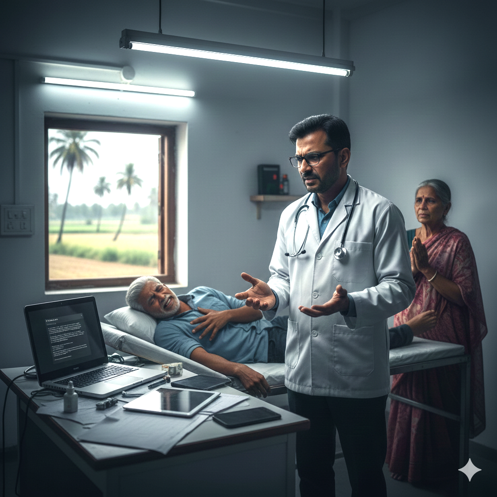 dxtxindia111 doctor feel helpless as diagnostic reports are not at hand 1